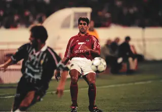 Sousa num encontro entre Benfica-Estrela de Amadora, em 1998