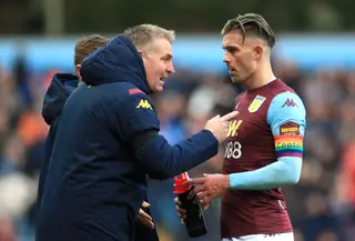 Dean Smith viu informações sobre o seu capitão, Jack Grealish, tornadas públicas antes do tempo. A culpa é da fantasy