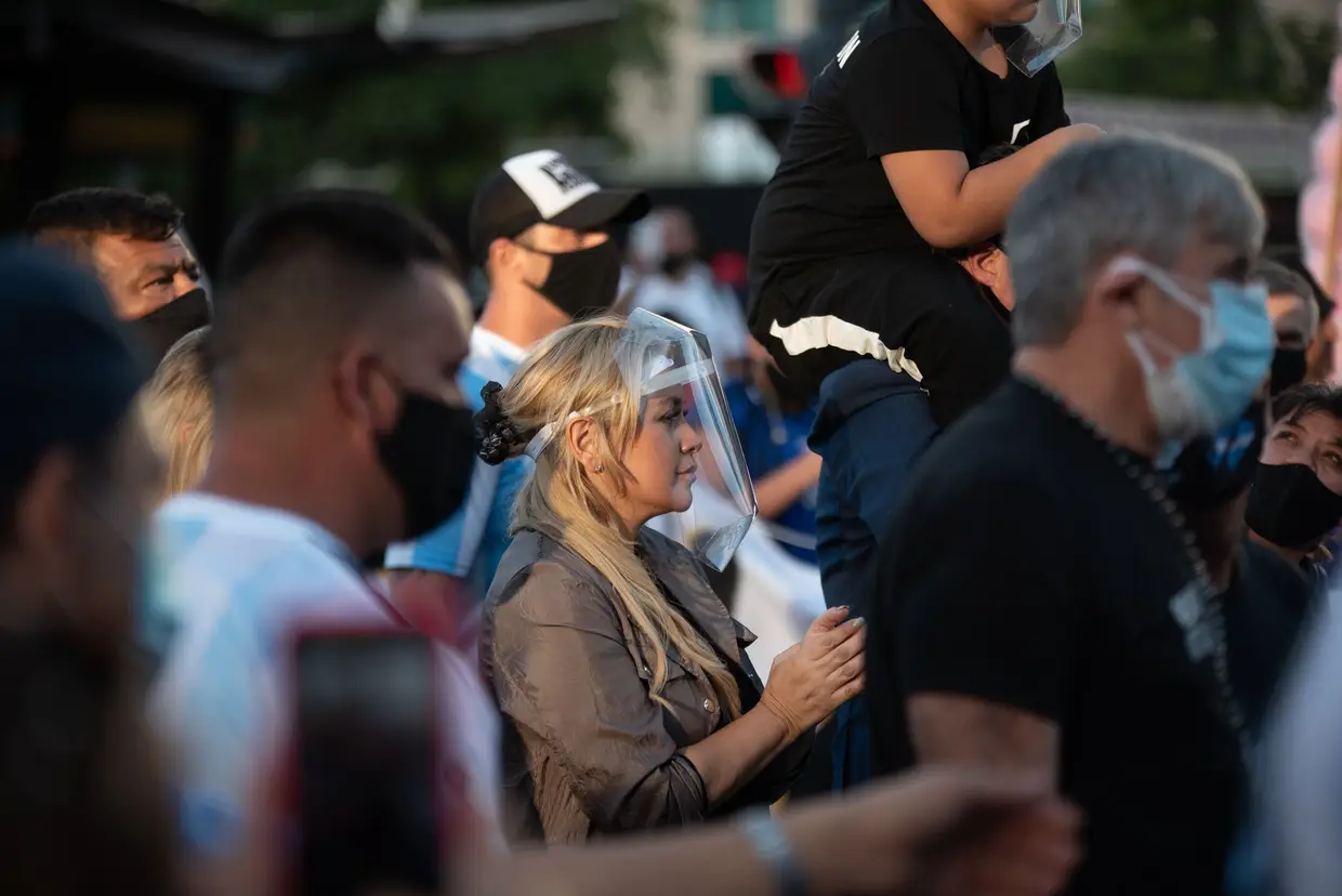 Veronica Ojeda, ex-mulher de Diego Maradona. “Ele não morreu, eles mataram-no”
