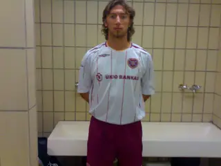 Rui Baião esteve uma semana no Hearts da Escócia