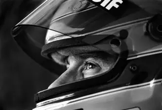 Ayrton Senna, fotografado naquele 1 de maio de 1994