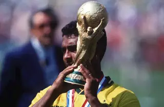 Romário foi campeão do mundo em 1994