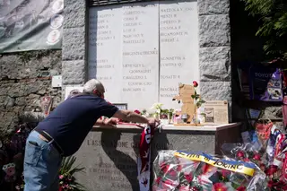Memorial de homenagem ao "Grande Torino", em Superga