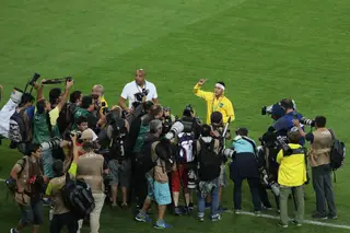 Depois de vencer a final do torneio olímpico de futebol, em 2016