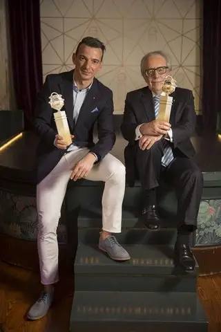 Lenine Cunha e José Manuel Constantino