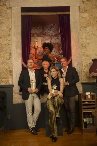 Marco Galinha, Mariama Barbosa, Eduarda Abbondanza, Raquel Strada e Paulo Ribeiro