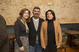 Helena Simões, José Vieira Mendes e Isabel Villares