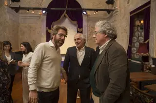 Miguel Cadete, Tozé Brito e Jorge Leitão Ramos