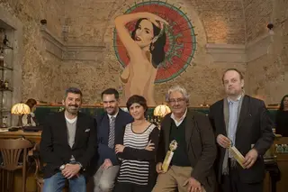 José Vieira Mendes, Rui Pedro Tendinha, Graça Costa Pereira, Jorge Leitão Ramos e Pedro Mexia