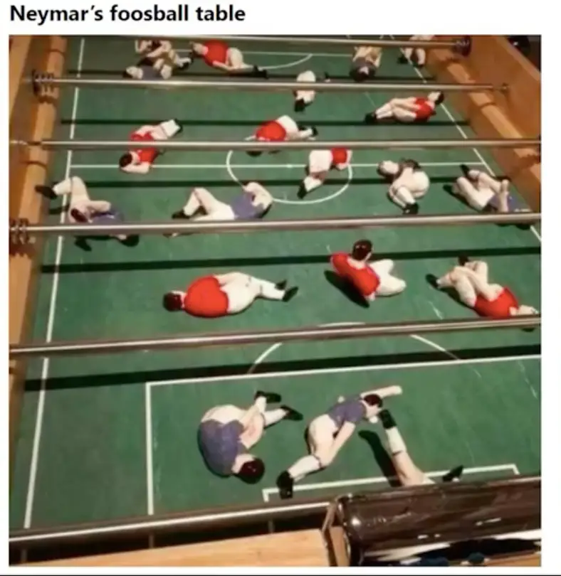 "Olha o Neymar!"