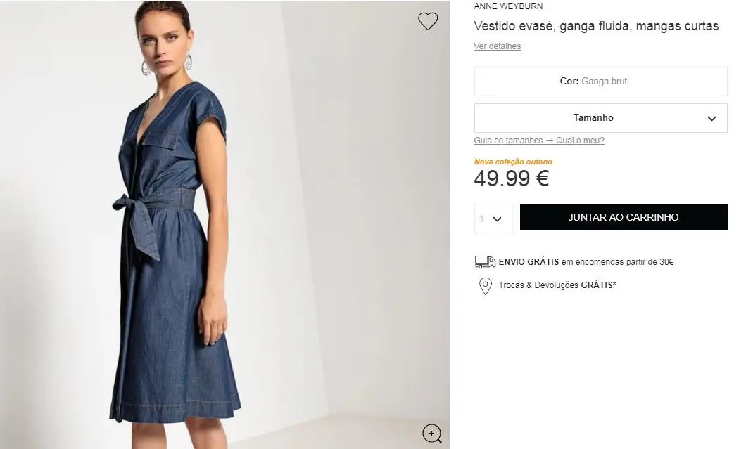 Vestido, La Redoute
