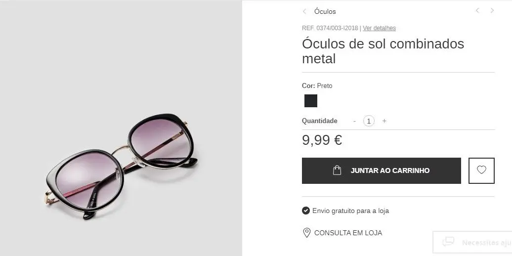 Óculod de sol, Stradivarius