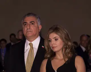 Reza e Yasmine Pahlavi