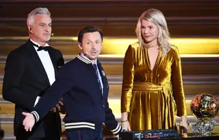 David Ginola, Martin Solveig e Ada Hegerberg