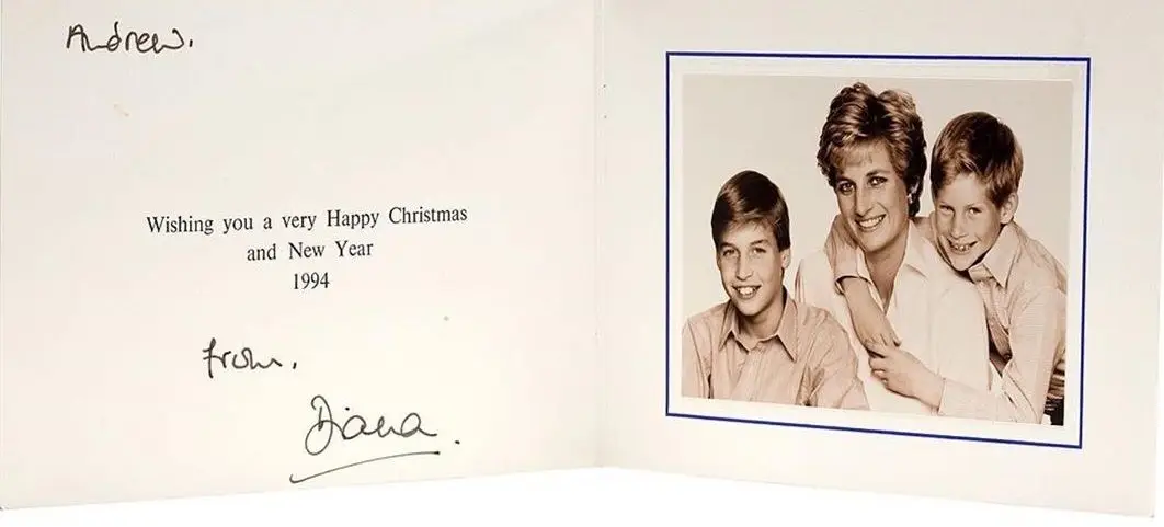 1994, postal de Diana