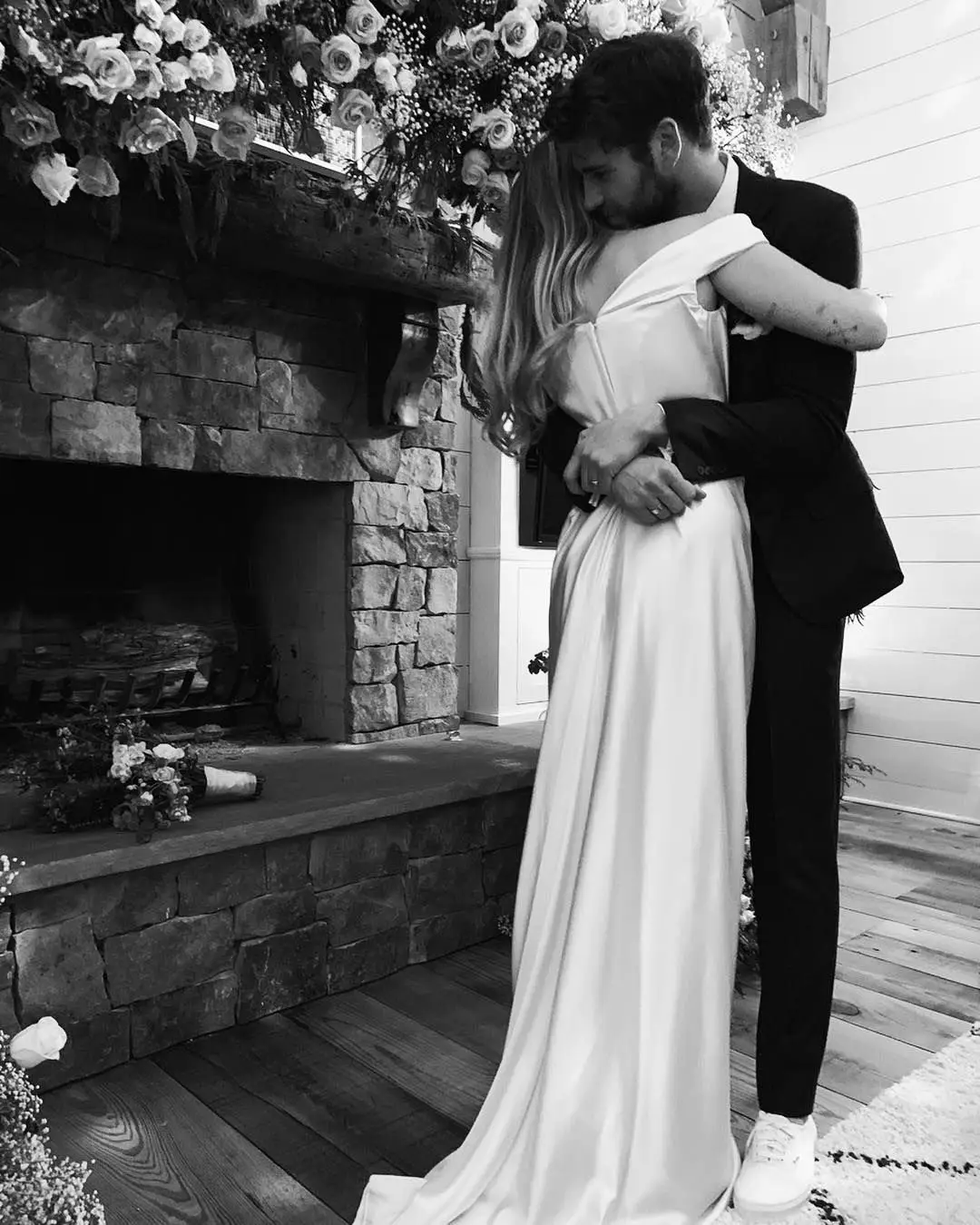 Os noivos, Miley Cyrus e Liam Hemsworth