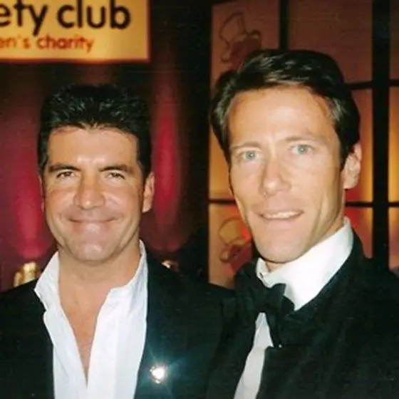 Simon Cowell e Edward Davenport