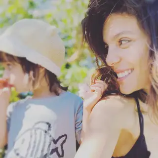 Andreia Rodrigues com a filha, Alice