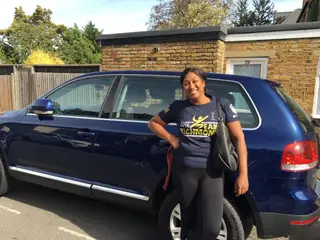 Olímpia nasceu em Alcochete e mora em Londres.