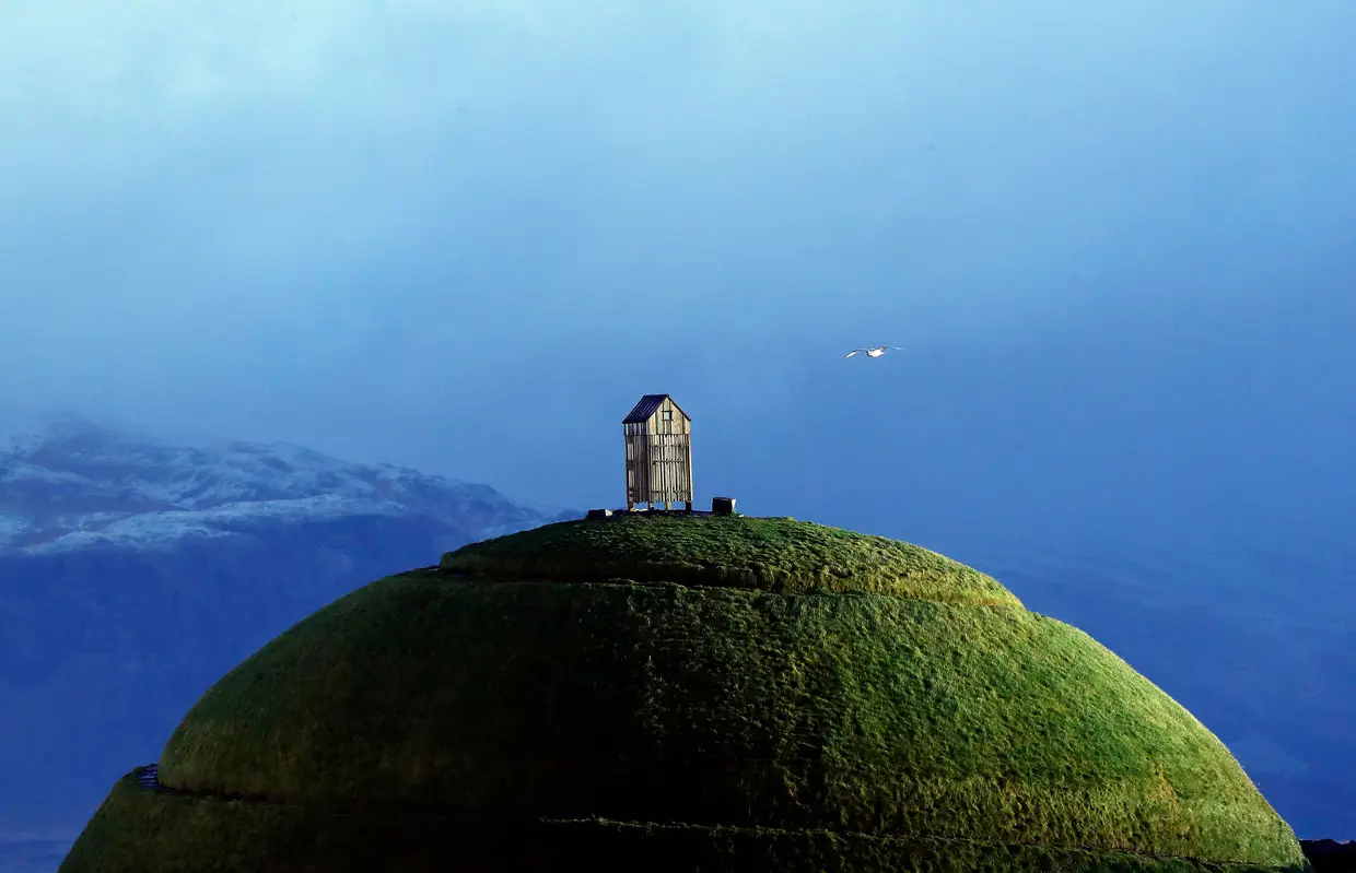 Monte Thufa, na Islândia.