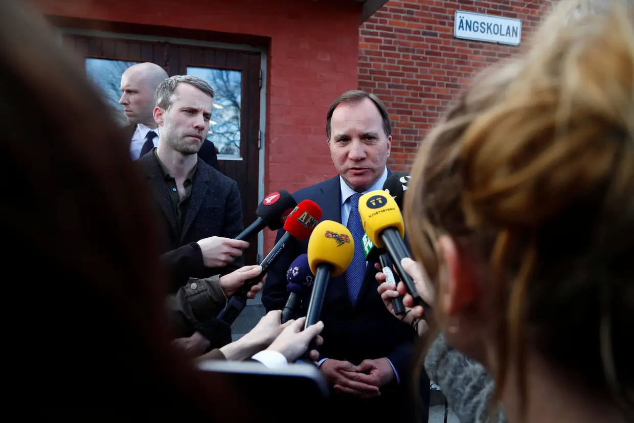 Primeiro-ministro da Suécia Stefan Löfven.