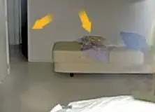 Fotografia do quarto onde estava Maddie, divulgada seis meses depois do desaparecimento. Uma imagem não oficial, publicada pela imprensa britânica.
