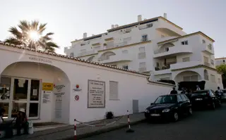 O resort onde estavam instalados os McCann.