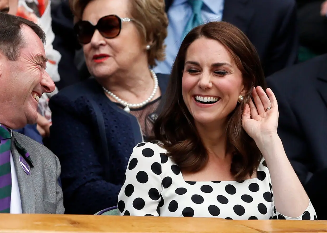 A duquesa de Cambridge Kate Middleton