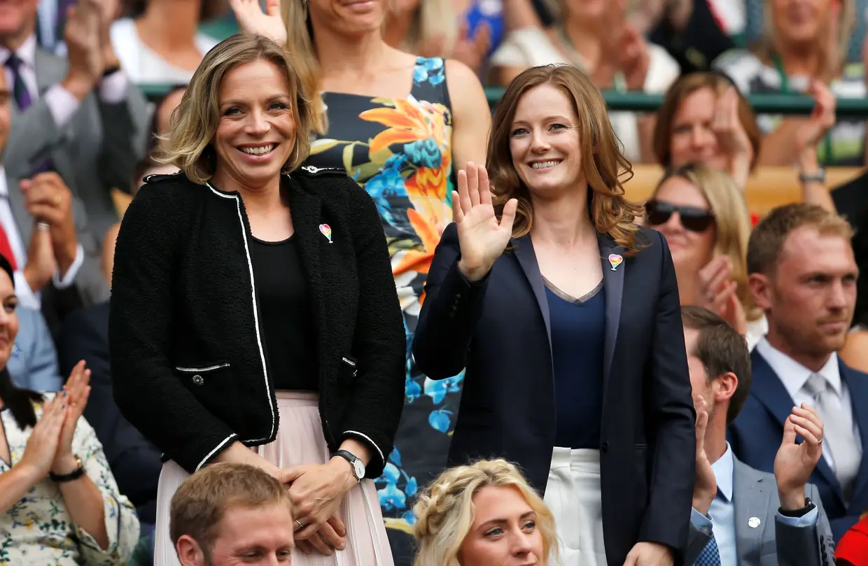 Jogadoras de hóquei Kate Richardson-Walsh e Helen Richardson-Walsh