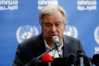 Guterres pede levantamento do bloqueio a Gaza