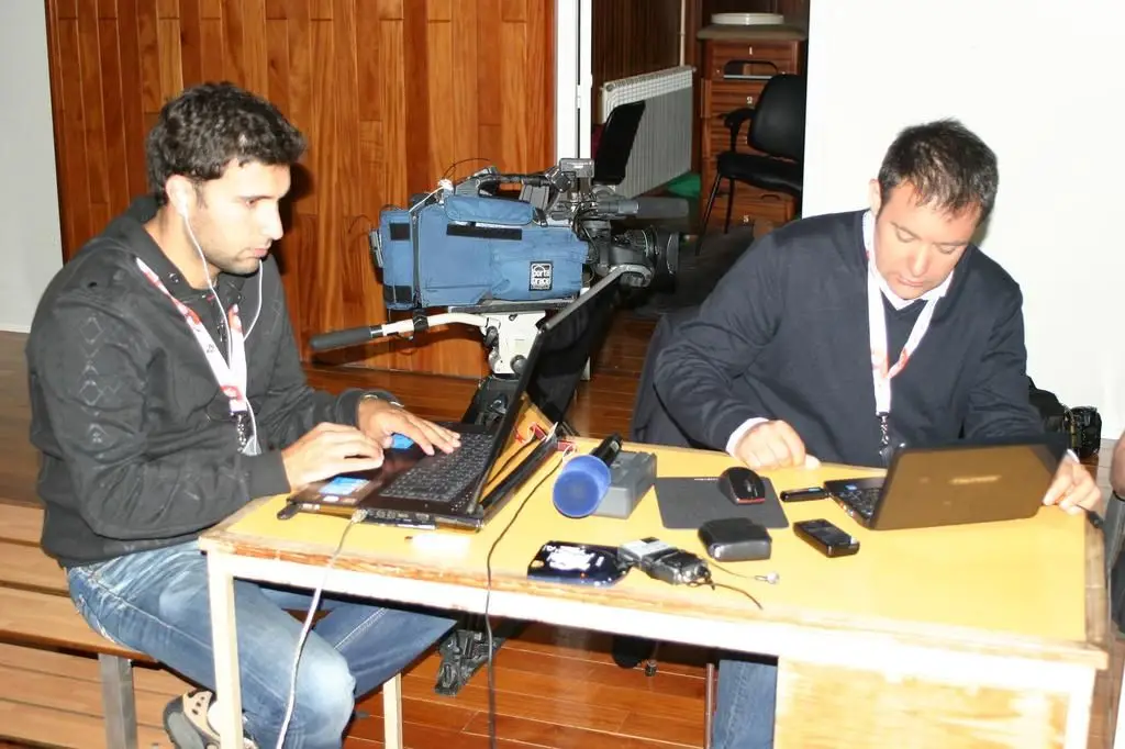 Jorge Pelicano e Luís Marçal. Foto cedida por Nuno Luz.