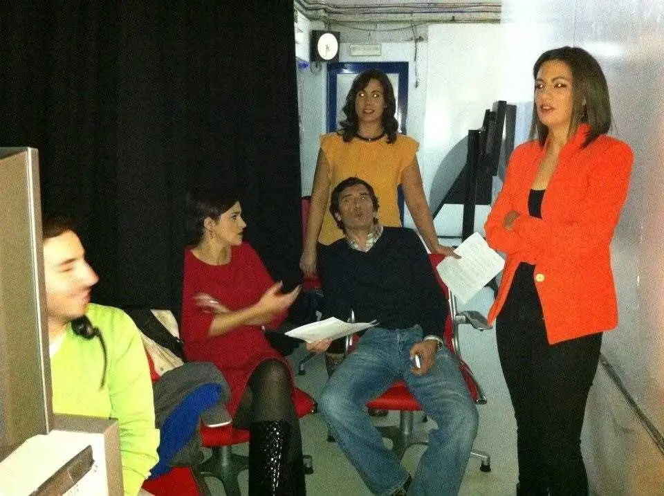 Sílvia Lima Rato, Paulo Varanda, Raquel Loureiro e Susana Frexes. Foto cedida pela jornalista Joana Sousa.