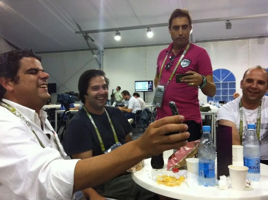 Nuno Pereira, Marco Neiva, Nuno Luz e Luís Gonçalves.