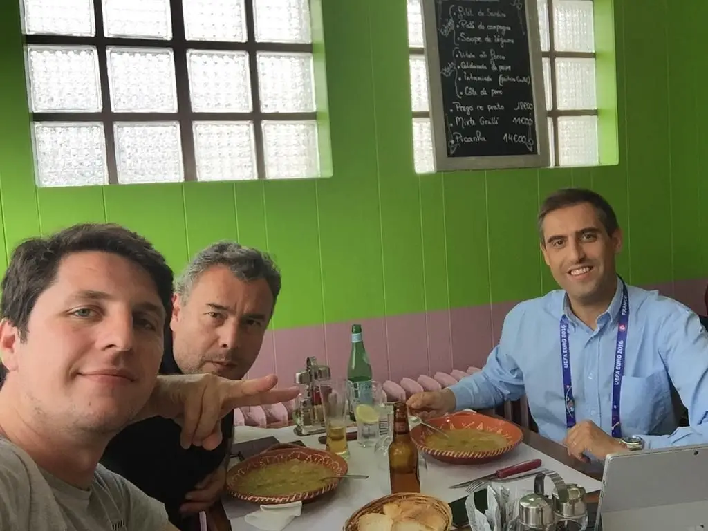 Rogério Esteves, Paulo Cepa e Nuno Luz.