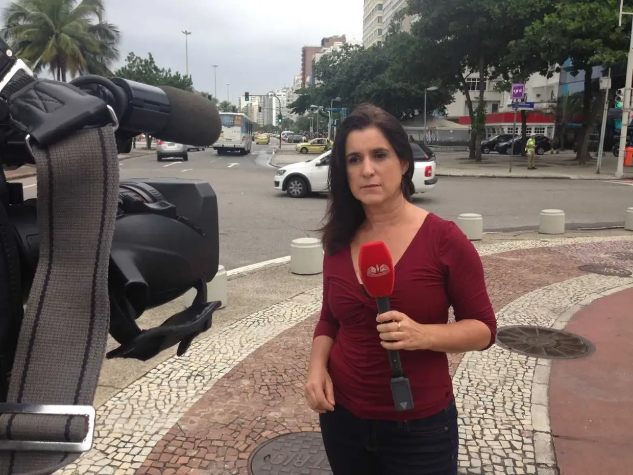 Foto cedida por Ivani Flora, correspondente da SIC, no Rio de Janeiro, no Brasil.