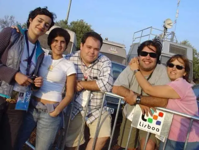 Sílvia Lima Rato, Graça Costa Pereira, João Santos, Marco Neiva e Dulce Gomes. Foto cedida por Marco Neiva.