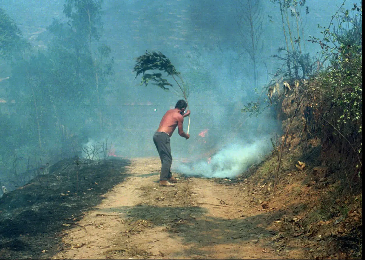 1985: Morreram 14 operacionais apanhados pelas chamas em Armamar.
