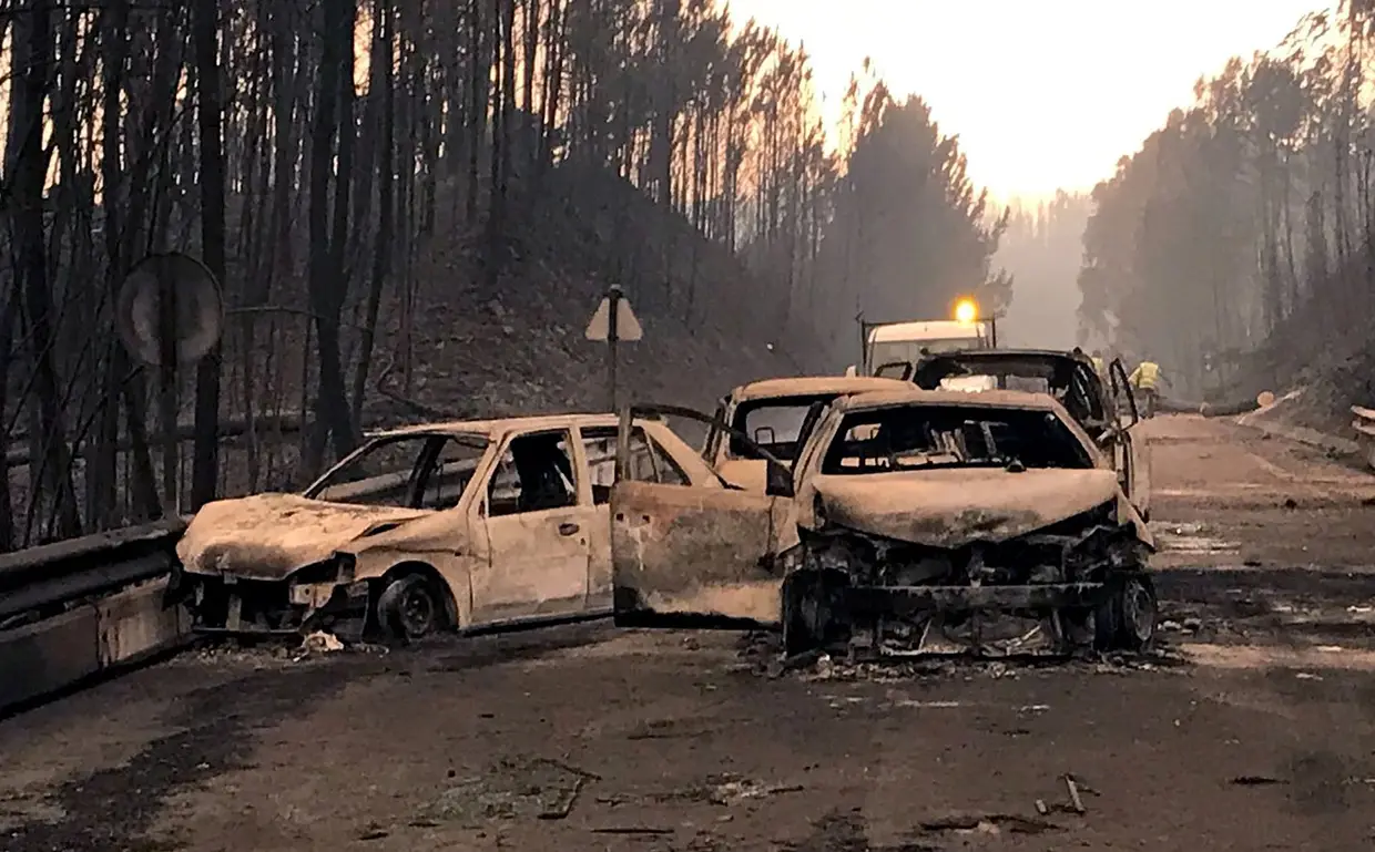 2017: O fogo de Pedrógão Grande, distrito de Leiria, a 17 de junho, causou 64 mortos e mais de 200 feridos. Este incêndio só foi extinto uma semana depois.