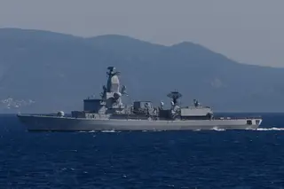 Quatro navios da NATO em Lisboa antes de missão no Mediterrâneo