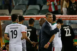 A seleção iraniana é treinada pelo português Carlos Queiroz desde 2011.