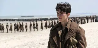 Fionn Whitehead em "Dunkirk"