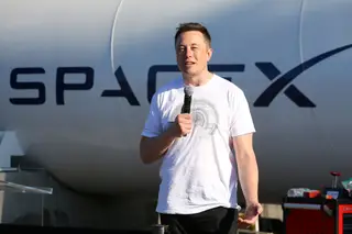 O fundador e CEO da SpaceX, Elon Musk