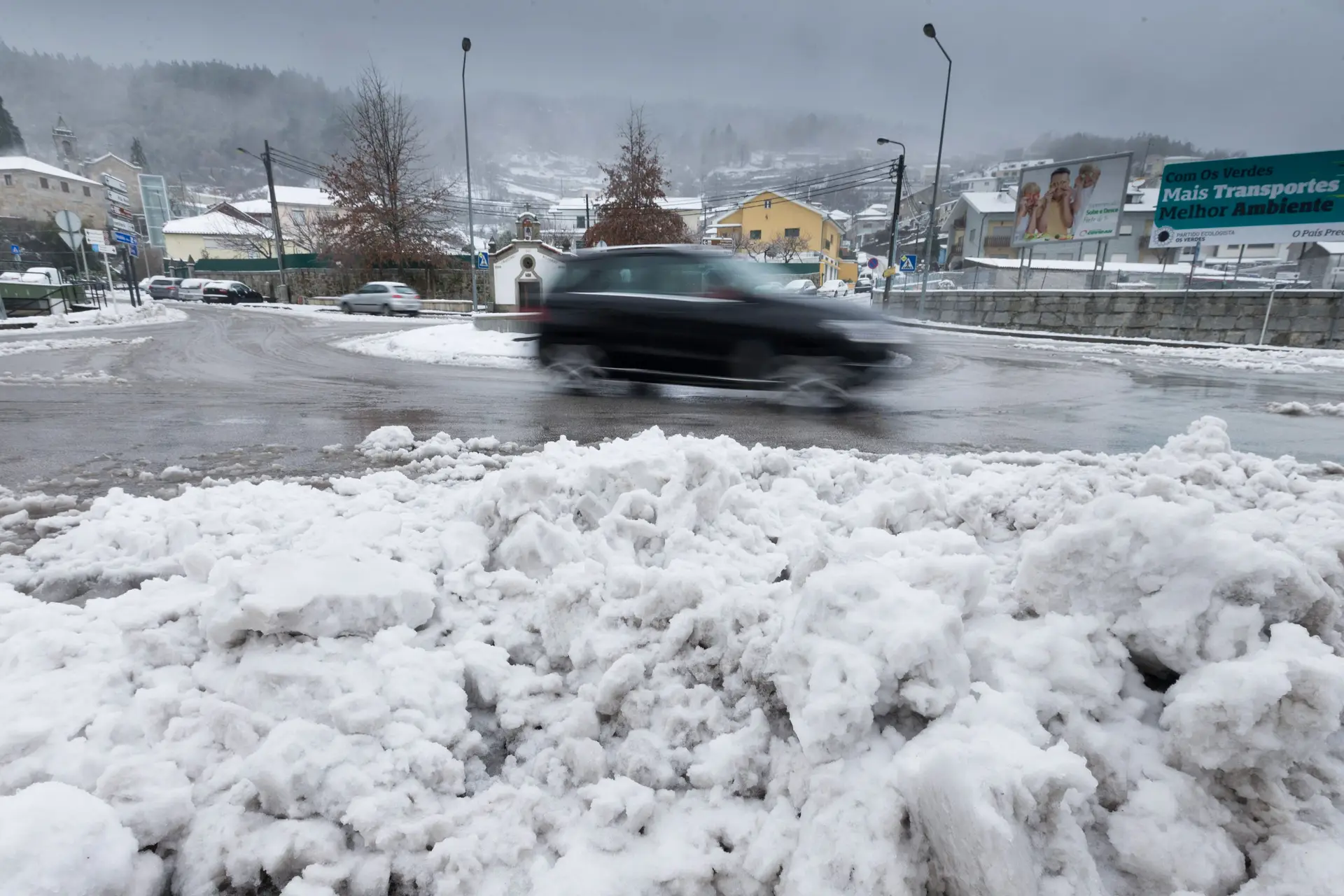 Estradas na Serra da Estrela reabertas SIC Notícias