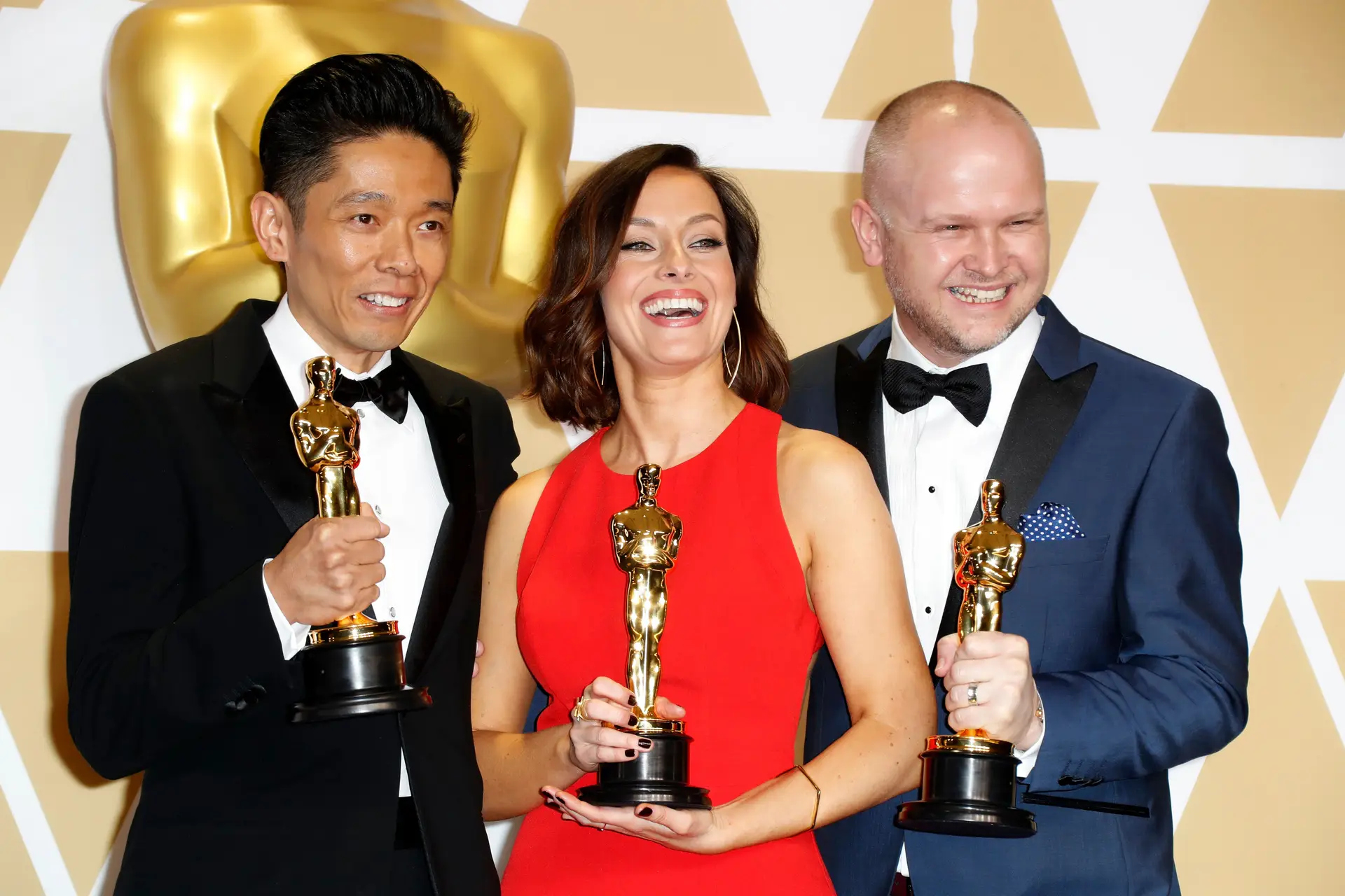 Kazuhiro Tsuji, Lucy Sibbick e David Malinowski