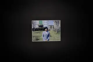 A filha de Kim Ryon Hui