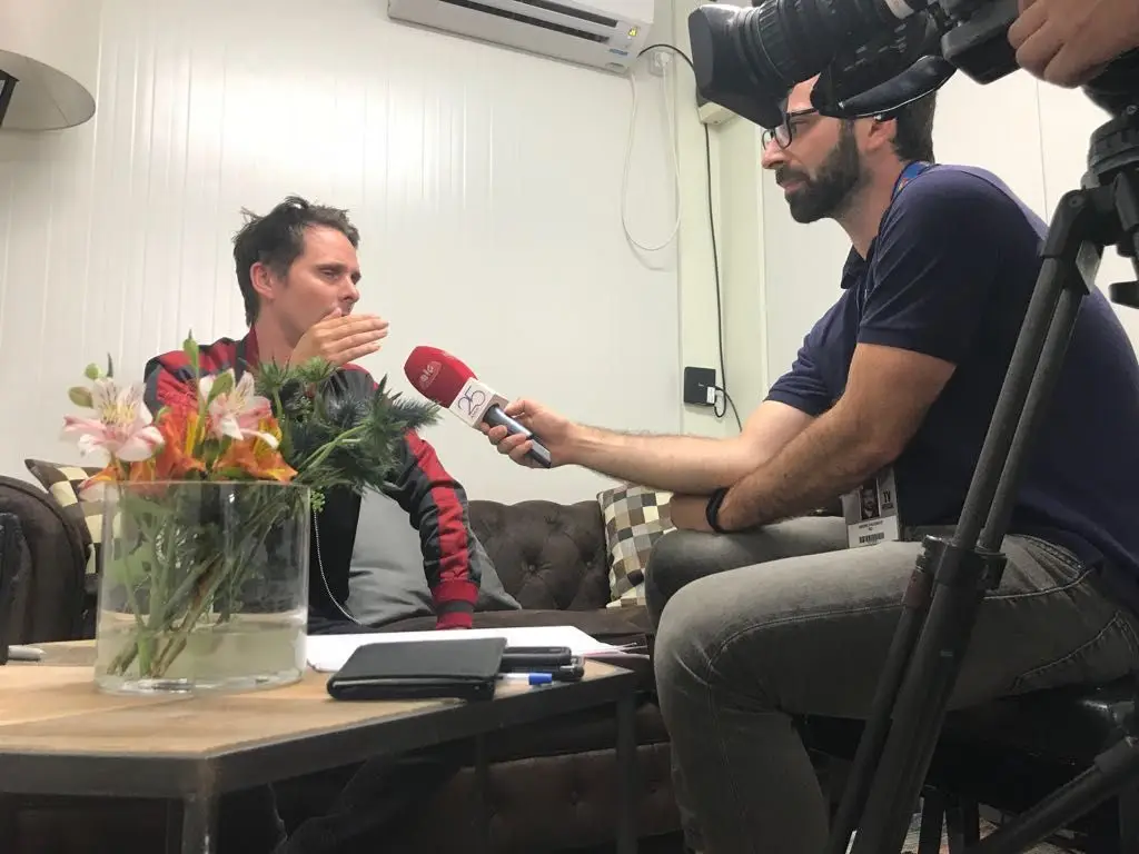 Entrevista ao vocalista dos Muse, Matthew Bellamy (23/06/2018)