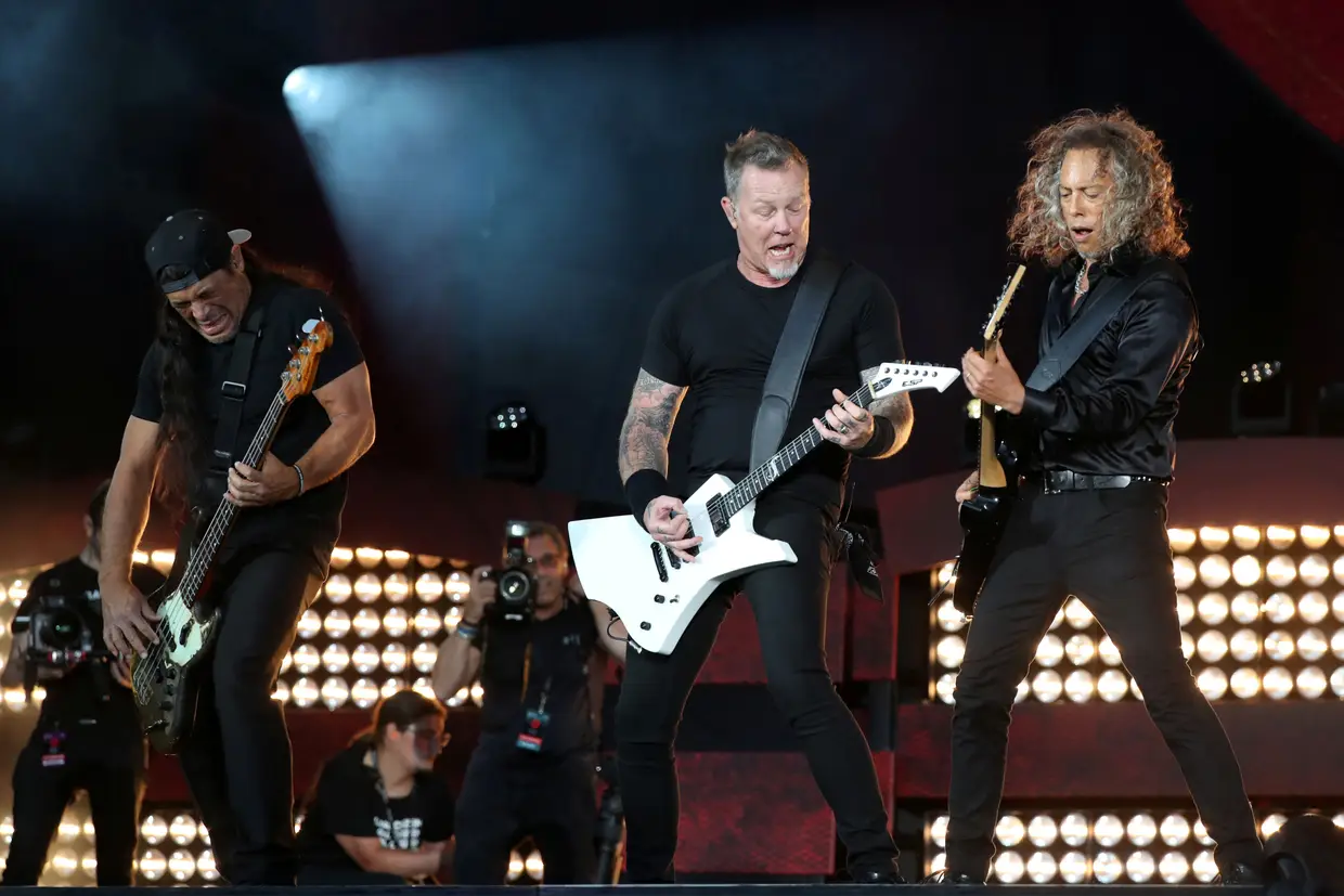 8. Metallica: 1.835.087 euros; 91,54 euros.