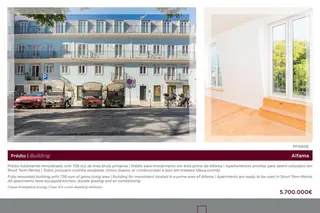 "Apartamentos prontos para arrendamento de curta duração". O anúncio de venda do prédio de Robles