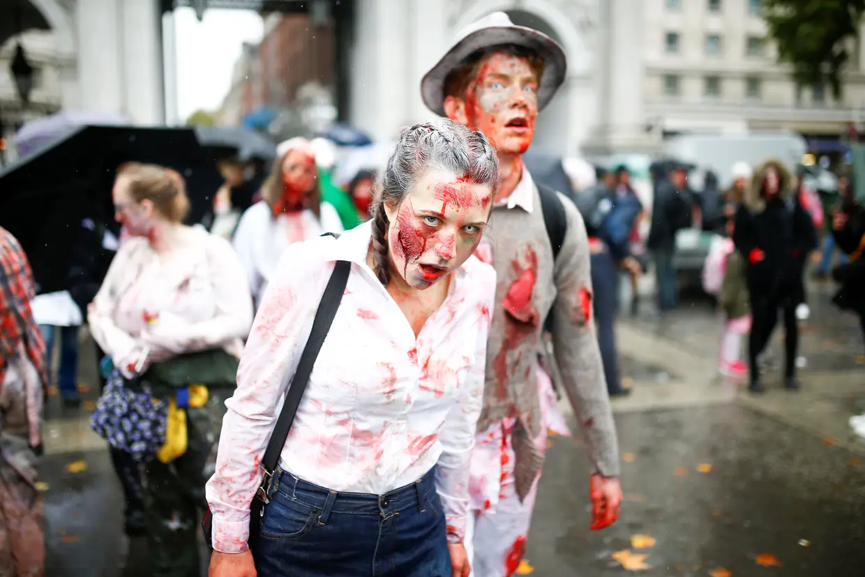Dia Mundial do Zombie em Londres, Reino Unido
