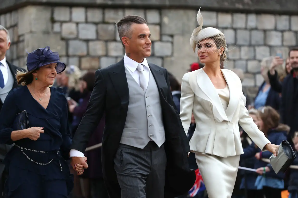 Robbie Williams e Ayda Field